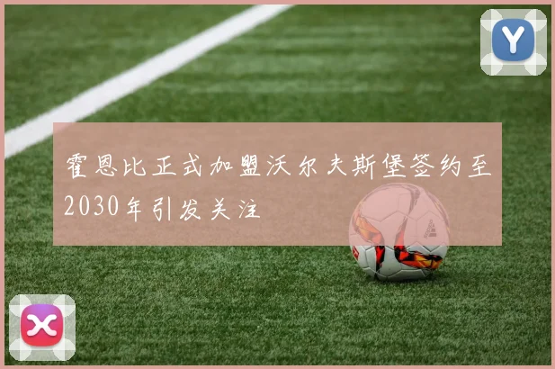 霍恩比正式加盟沃尔夫斯堡签约至2030年引发关注